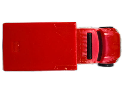INTERNATIONAL AMBULANCE, Matchbox 2018, Die cast R32 Czerwony 1:64 Resoraki – zdjęcie 8