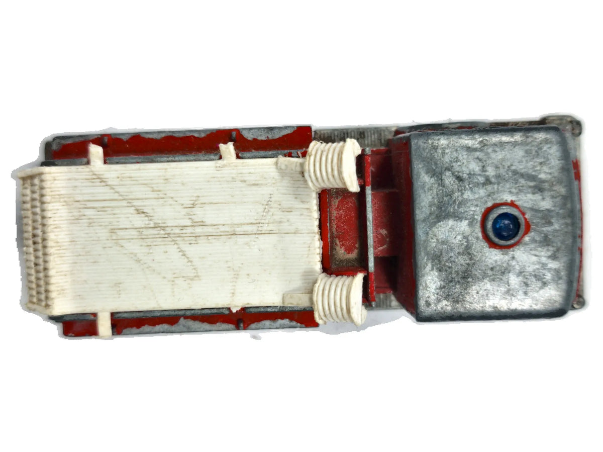 Fire Pumper Truck Matchbox 1974 Superfast 1:87 Wóz strażacki Straż pożarna – zdjęcie 8