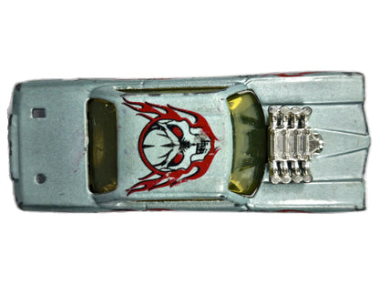 Jak '67 Pontiac GTO MUSCLE CAR, Vintage Die cast, Błękitny, 1:64, Resoraki – zdjęcie 8