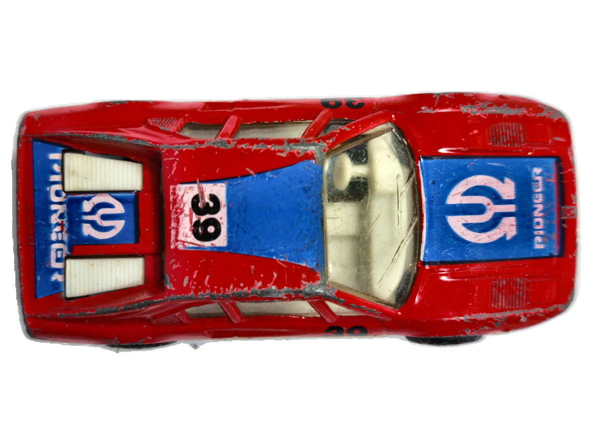FERRARI 308 GTB Matchbox 1981 Czerwony 1:57 Made in Macau – zdjęcie 8