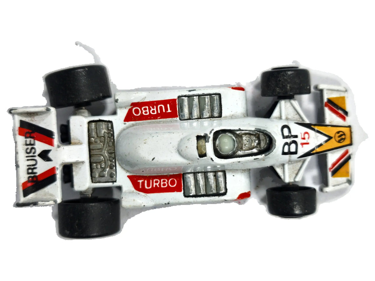 Formuła 1 MC Toy Juniors 1:64 Bolid F1 Valvoline BP Turbo / Bruiser Luzak – zdjęcie 8