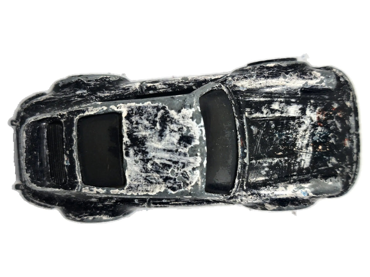 Porsche Gold Hubs P-911 Turbo Hot Wheels 1974 1:64 Luzak Czarny 2xMetal – zdjęcie 8