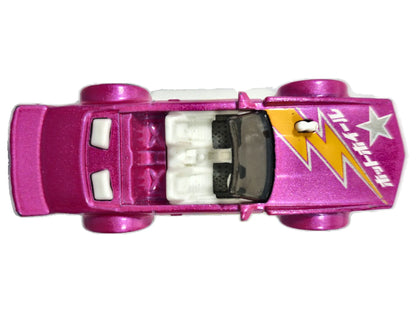 TRACK MANGA, Hot Wheels 2017, Die cast FJV95, Różowy, 1:64, Resoraki – zdjęcie 8
