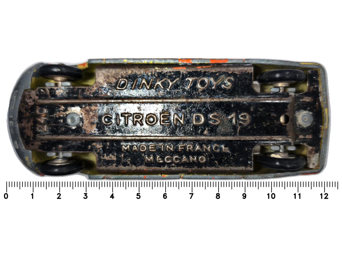 CITROËN DS 19 Dinky Toys '60 Pomarańczowy 1:34 Made in France – zdjęcie 7