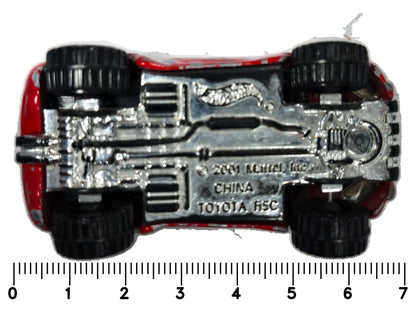 Toyota HSC Hot Wheels 2001 First Editions 1:64 Luzak Czerwony – zdjęcie 7
