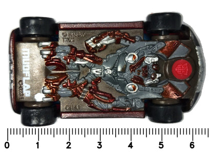 MUDFLAP, Transformers, Die cast C023E, Czerwony, 1:64, Resoraki – zdjęcie 7