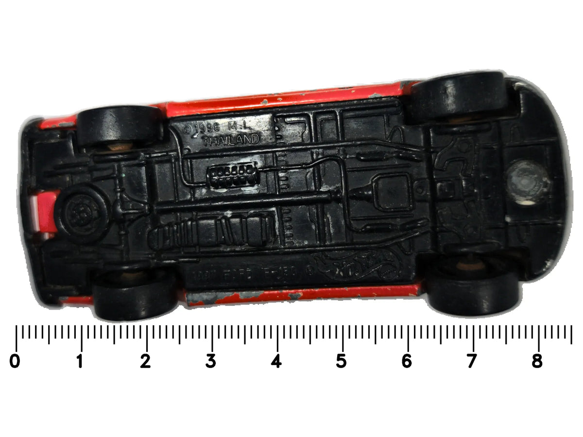 Ford F-150 Hot Wheels 1996 1:64 Pickup Luzak Pomarańczowy – zdjęcie 7
