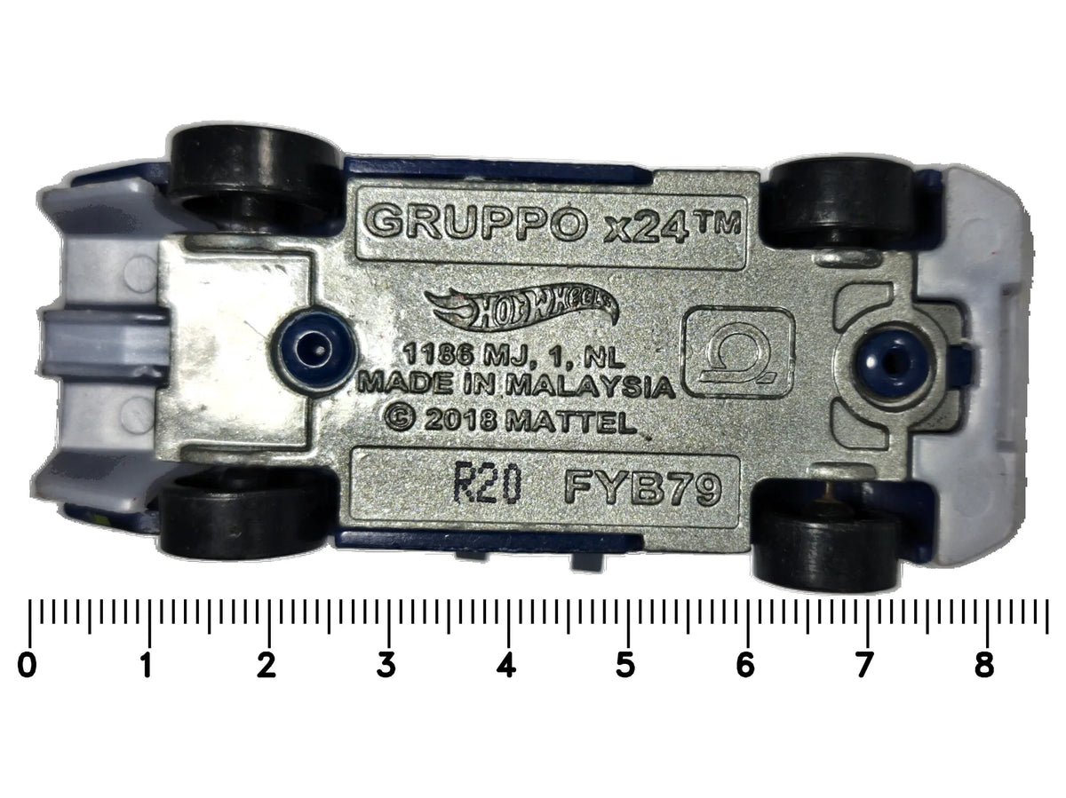 Gruppo X24 Hot Wheels 2018 Niebieski 1:64 – zdjęcie 7