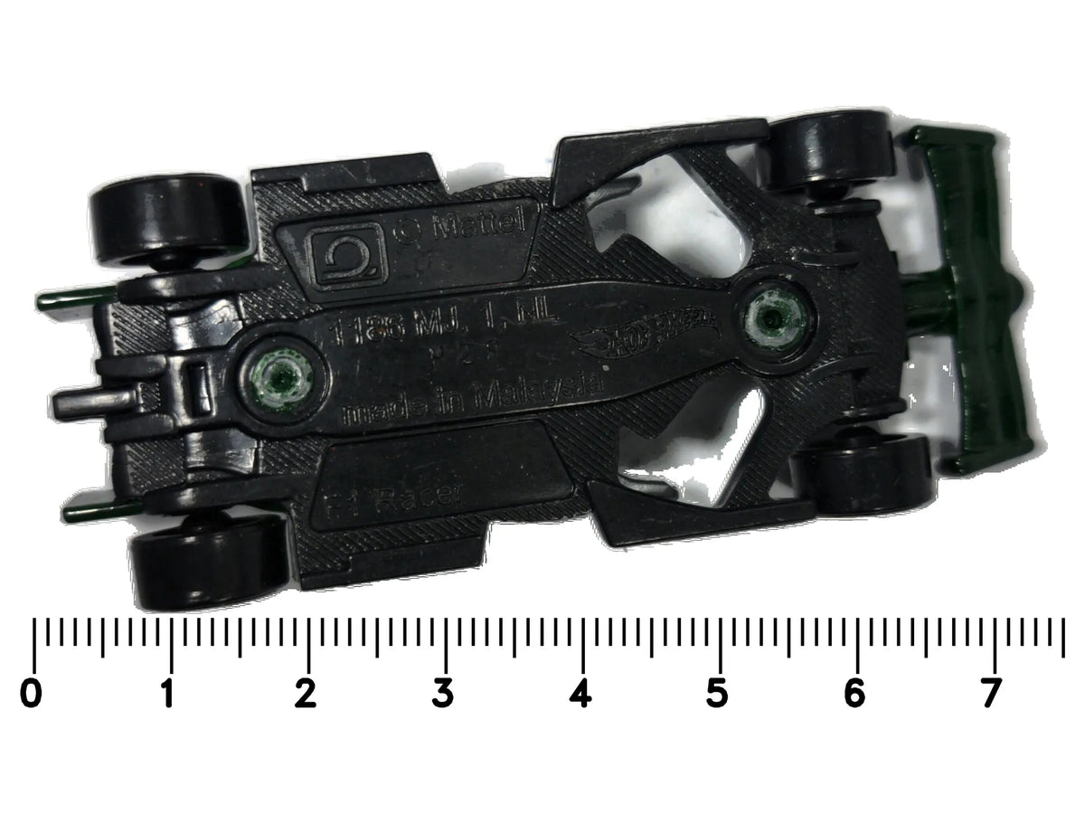 F1 Racer Hot Wheels 1:64 Bolid F1 7 Luzak Zielony – zdjęcie 7