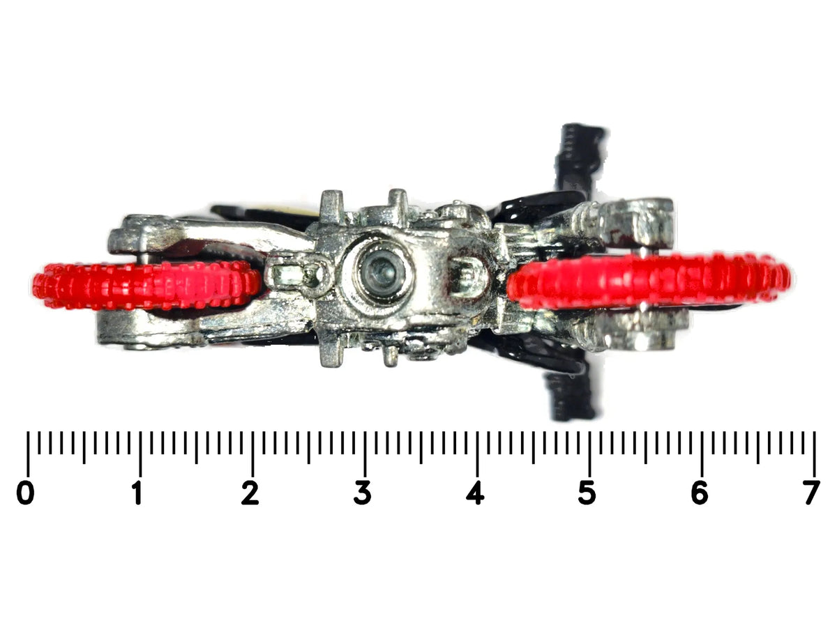MOTOCYKL HW450F, Hot Wheels 2013, Die cast, Czarny, 1:64, Resoraki – zdjęcie 7