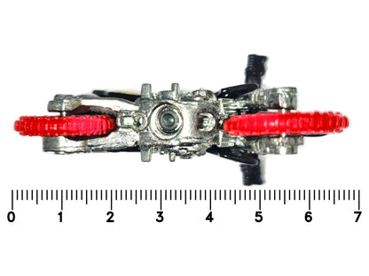 MOTOCYKL HW450F, Hot Wheels 2013, Die cast, Czarny, 1:64, Resoraki – zdjęcie 7