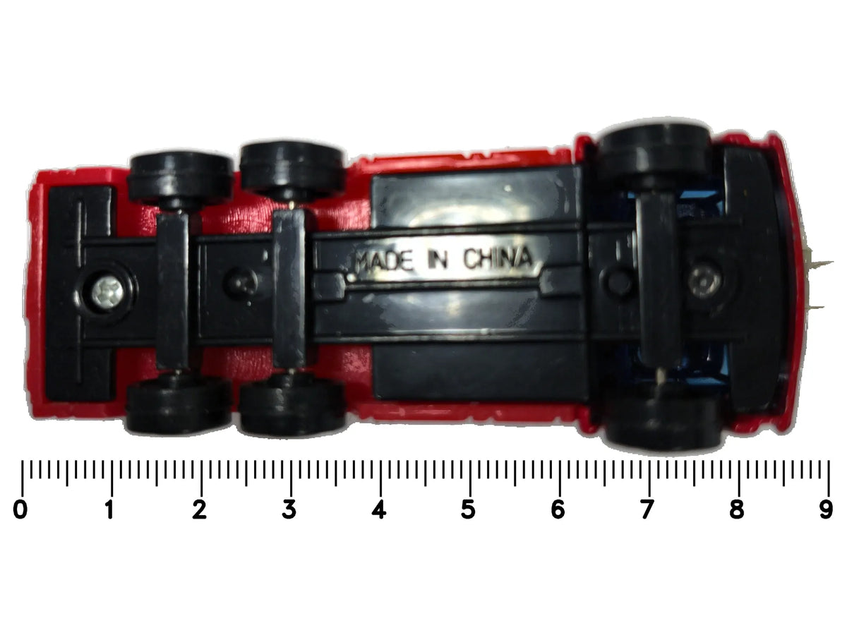 Wóz Strażacki 1:64 Wóz strażacki FIRE DEPT. Straż pożarna Vintage Model – zdjęcie 7