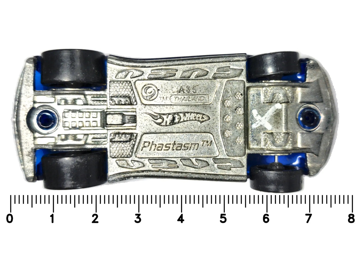 Phastasm Hot Wheels 2009 Niebieski 1:64 – zdjęcie 7