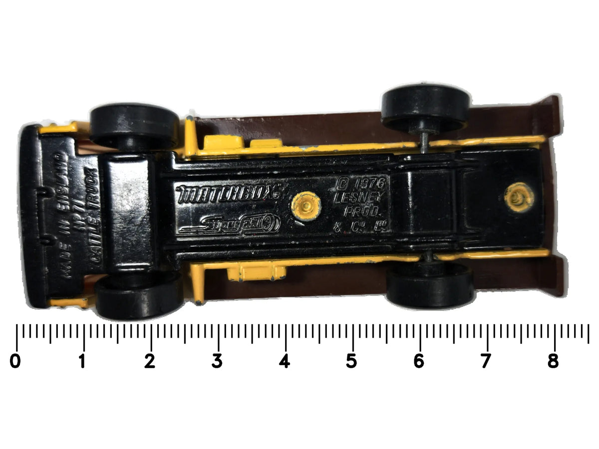 Dodge Cattle Matchbox 1976 Superfast 1:64 Made in England Ciężarówka Luzak – zdjęcie 7