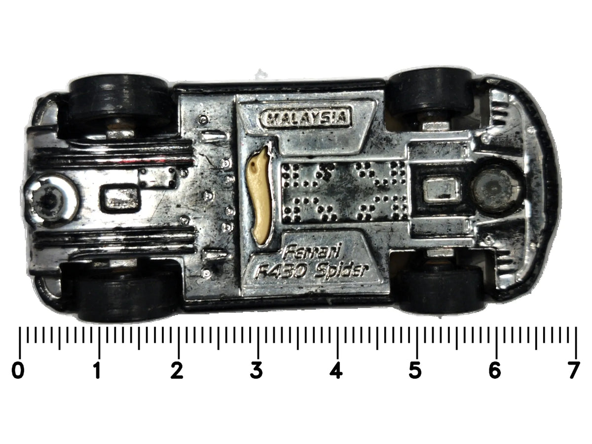 Ferrari F430 Spider Hot Wheels 1:64 Luzak Czarny – zdjęcie 7