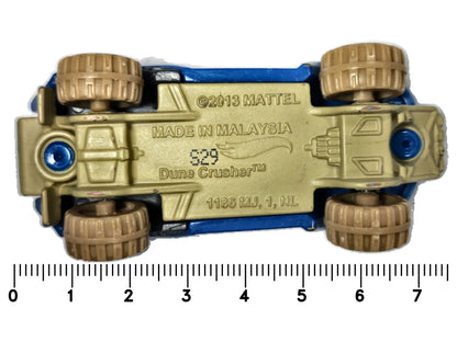 Dune Crusher Hot Wheels 2013 1:64 Buggy HWGRFX 98 Luzak Niebieski – zdjęcie 7