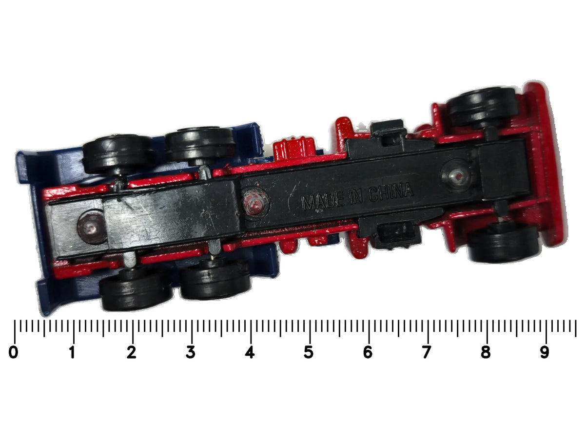 Amerykańska Ciężarówka jak Peterbilt Zylmex 1:87 Betoniarka Vintage Model – zdjęcie 7