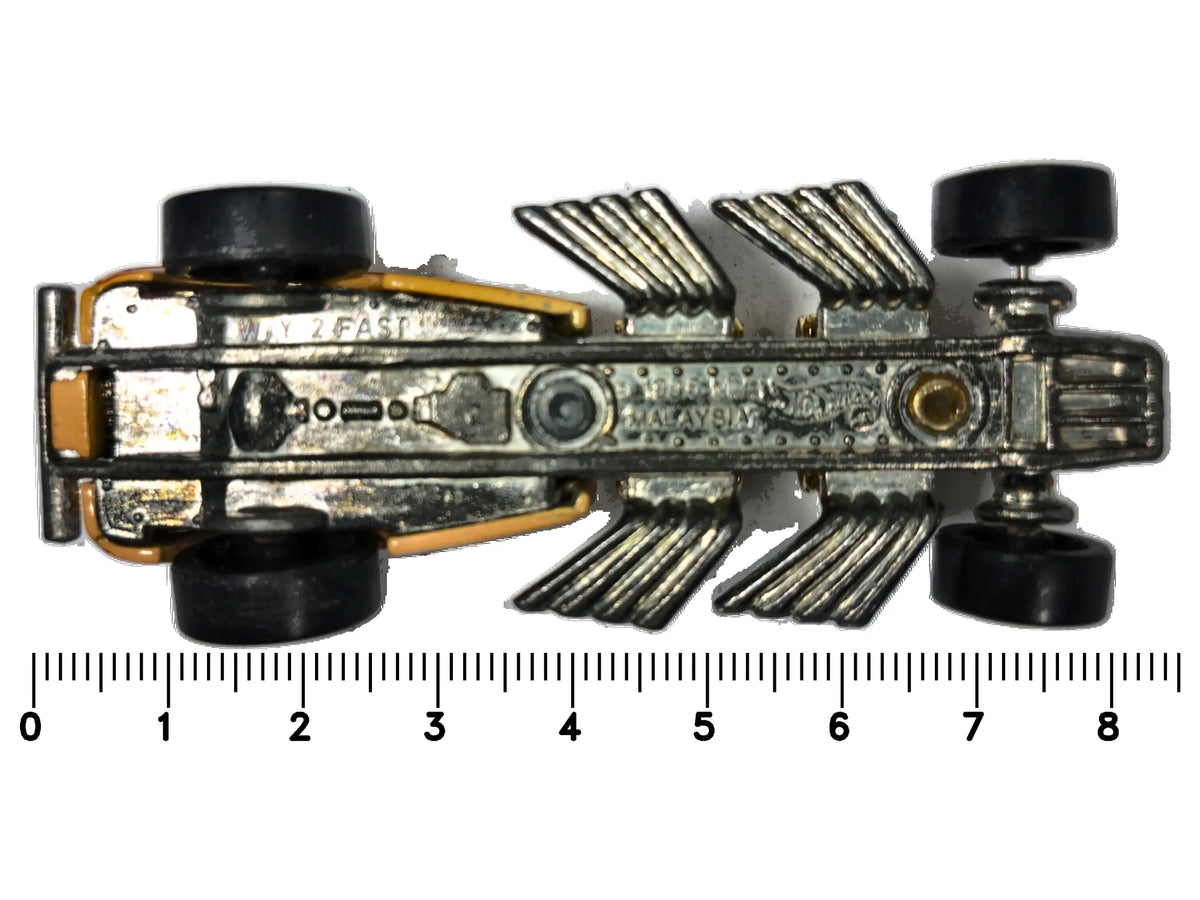 Way 2 Fast Hot Wheels 1996 1:64 Luzak Złoty 2xMetal 2 Headed Street Freak – zdjęcie 7