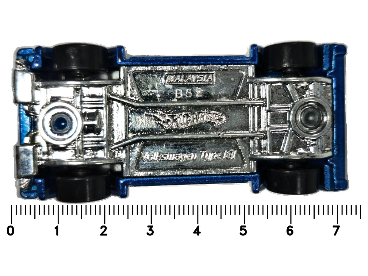 VOLKSWAGEN TYPE 181 HW Premiere Hot Wheels 2009 Niebieski 1:64 – zdjęcie 7