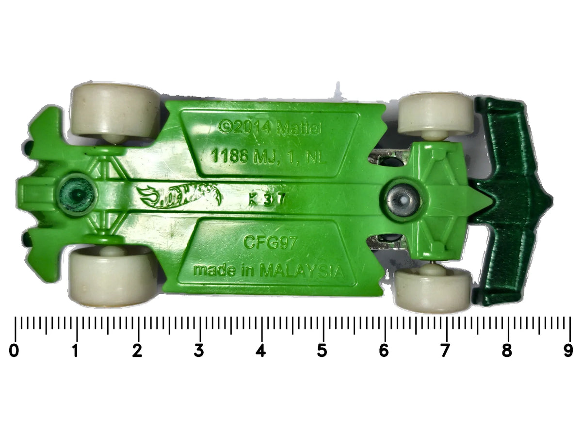 WINNING FORMULA Hot Wheels 2014 Zielony 1:64 – zdjęcie 7