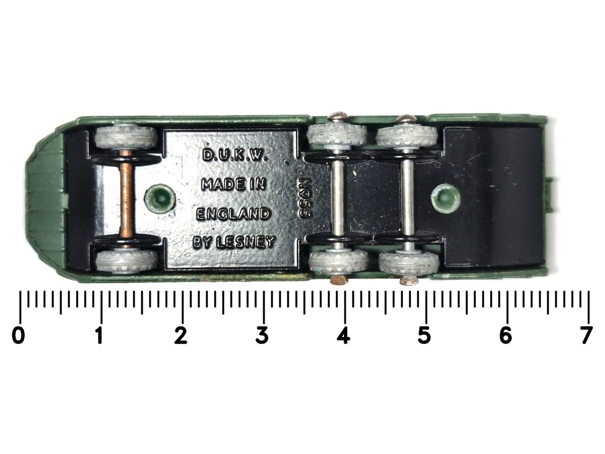 Amfibia D.U.K.W. Wojsko Matchbox '50 Zielony 1:87 Made in England – zdjęcie 7