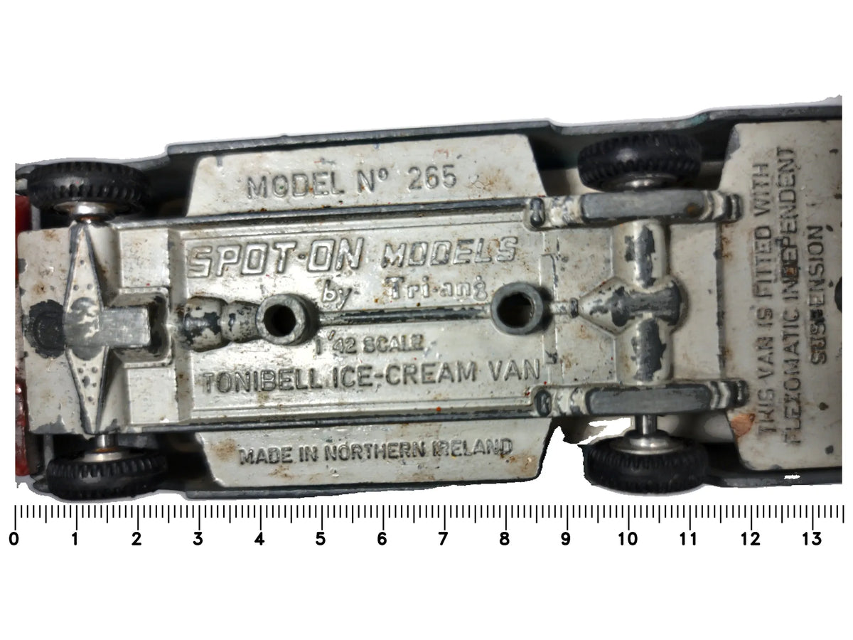 Tonibell Ice-Cream Van Spot-On '70 Miętowy 1:43 Made in Northern Ireland – zdjęcie 7