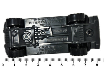 Jeep Gladiator Matchbox 2020 Mainline 1:66 Pickup Czarny Terenówka – zdjęcie 7