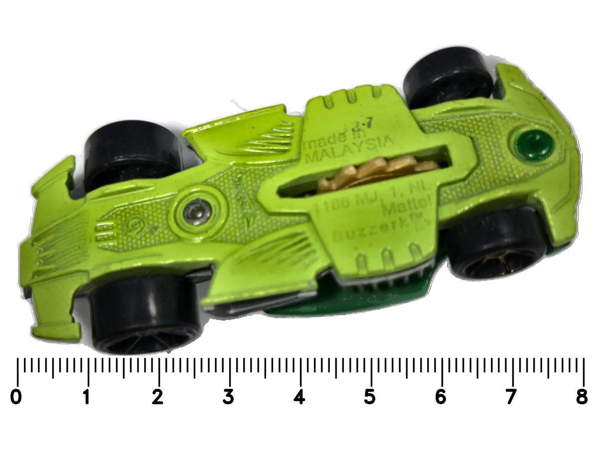 Buzzerk Hot Wheels 2006 1:64 Luzak Zielony – zdjęcie 7