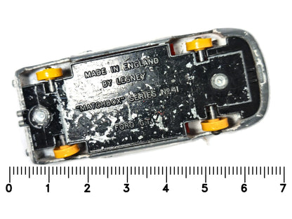 Ford G.T. Matchbox Series Matchbox Biały 1:65 Made in England – zdjęcie 7