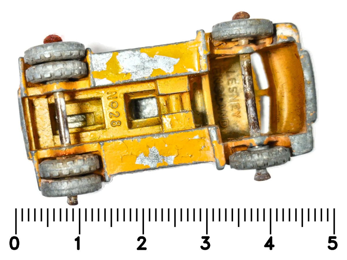 Ciężarówka Cement Mixer Matchbox 1953 Pomarańczowy 1:120 Made in England – zdjęcie 7