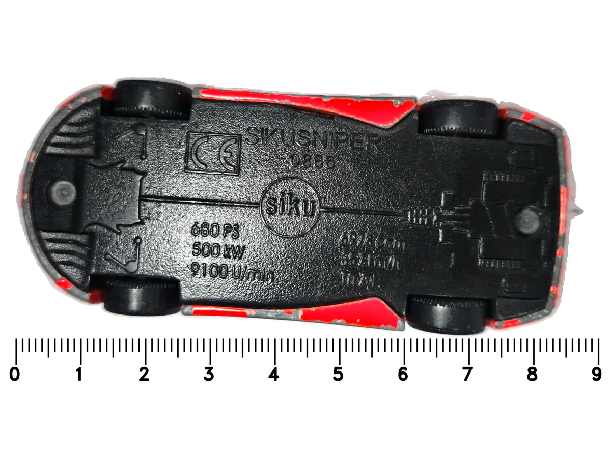 SIKUSNIPER, Siku, Die cast 0866, Czerwony, 1:50, Resoraki – zdjęcie 7