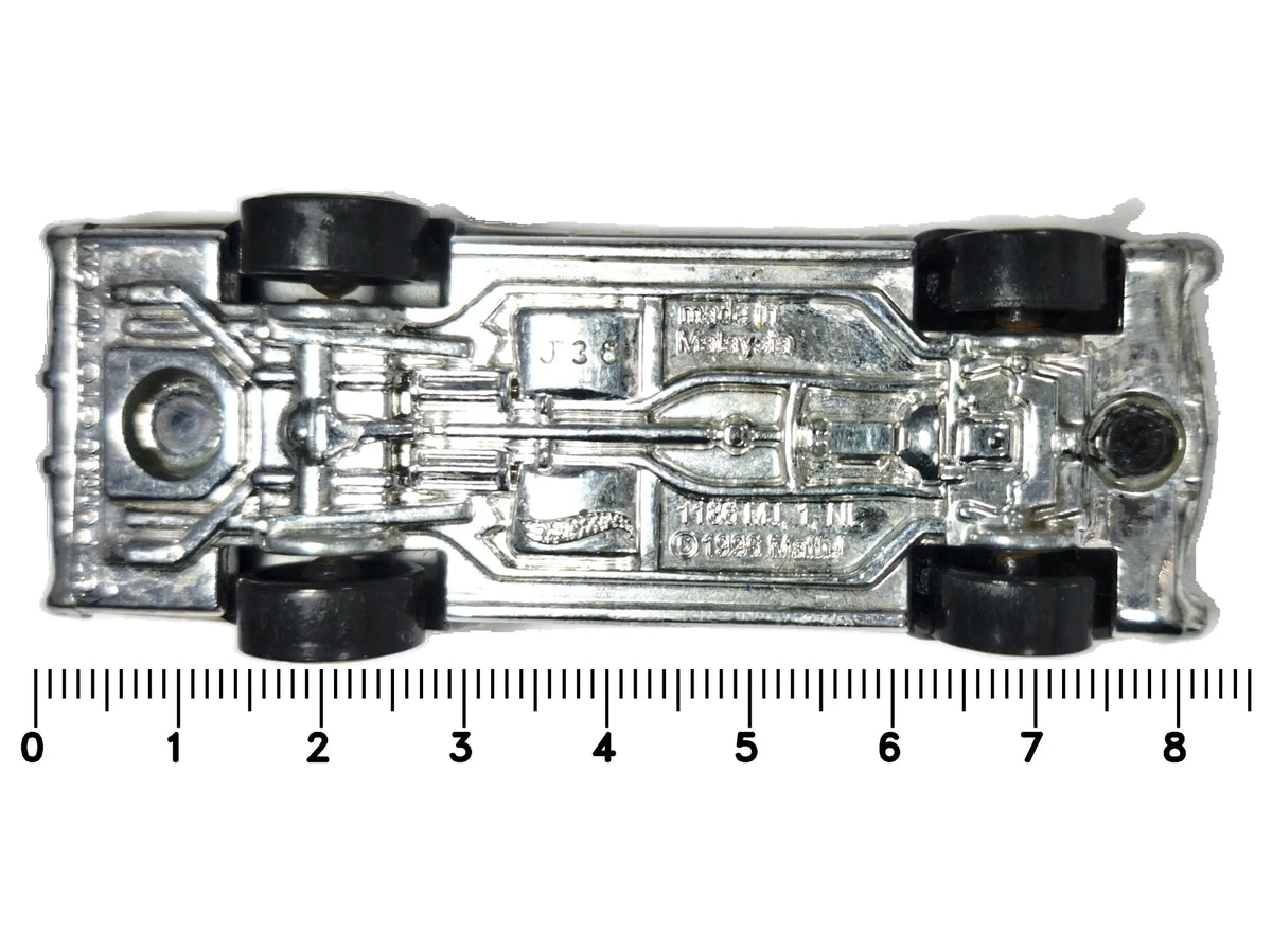 '67 PONTIAC GTO, Hot Wheels 1996, Die cast J38, Czarny, 1:57, Resoraki – zdjęcie 7