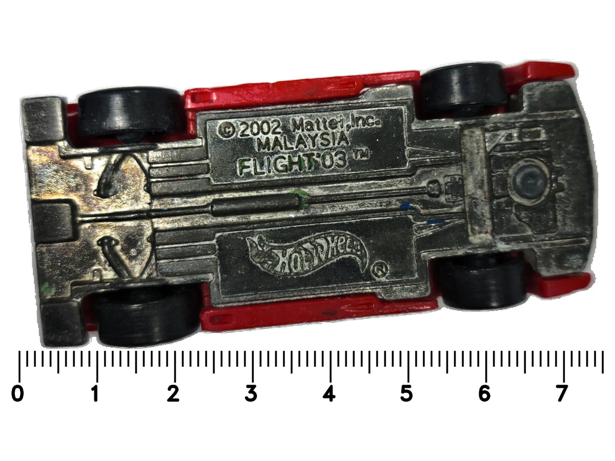Flight'03 Hot Wheels 2002 First Editions 1:64 Luzak Biały – zdjęcie 7