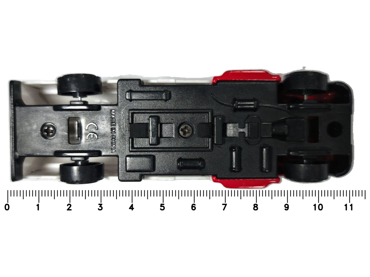CYSTERNA STRAŻACKA, FUERWEHR DIE CAST 599, Czerwony, 1:87, Resoraki – zdjęcie 7