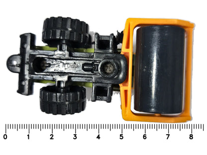 ROAD ROLLER Classic 604, Walec drogowy, Die cast SRR604 Żółty 1:64 Resoraki – zdjęcie 7