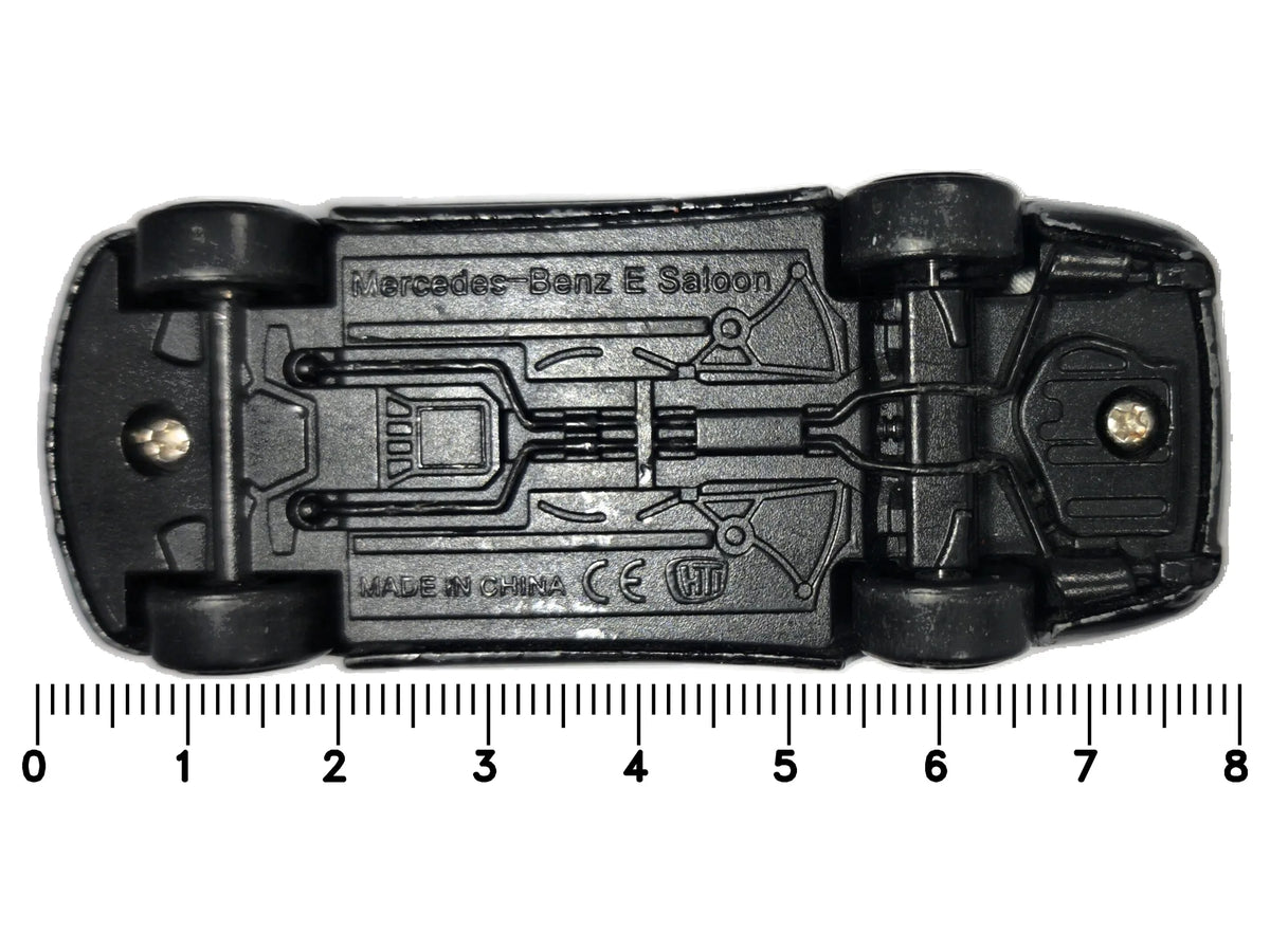MERCEDES-BENZ E SALOON, HTI, RMZcity, Die cast, Czarny, 1:64, Resoraki – zdjęcie 7