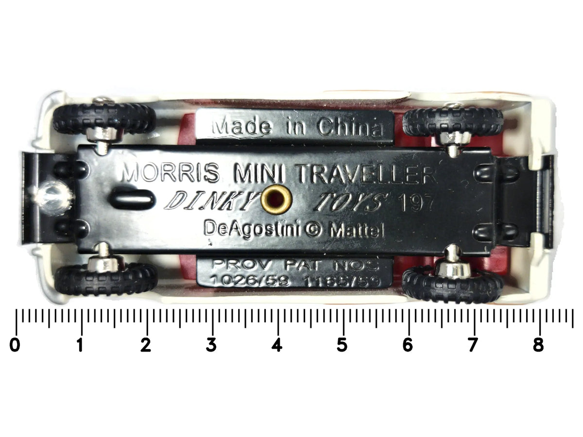 MORRIS MINI TRAVELLER Dinky Toys Biały 1:37 – zdjęcie 7