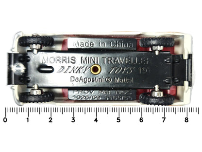 MORRIS MINI TRAVELLER Dinky Toys Biały 1:37 – zdjęcie 7