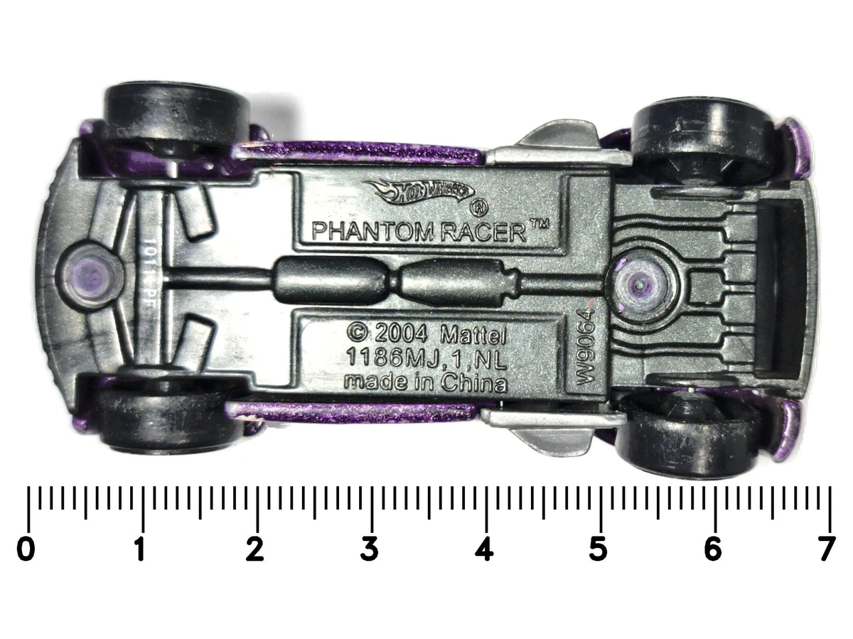 Phantom Racer Hot Wheels 2004 Fioletowy 1:64 – zdjęcie 7