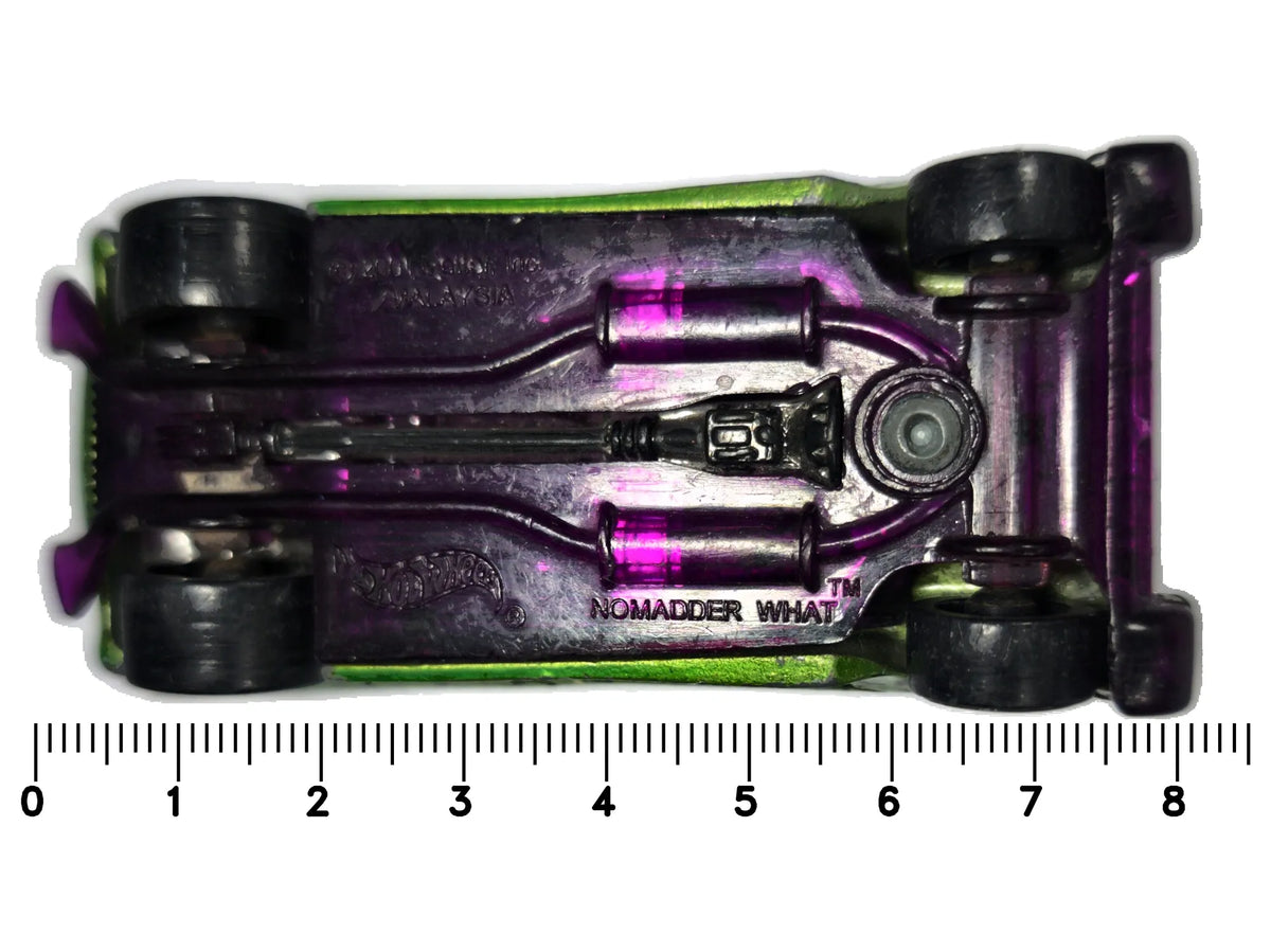 NOMADDER WHAT, Hot Wheels 2004, Die cast, Zielony, 1:64, Resoraki – zdjęcie 7