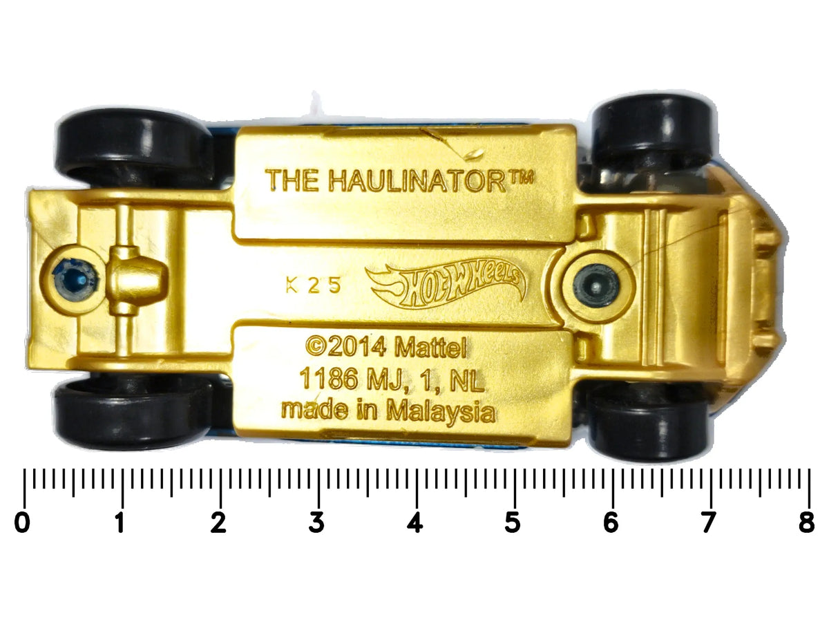 THE HAULINATOR, Speed Skop, Hot Wheels 2014, Die cast K25, Niebieski, 1:64 – zdjęcie 7