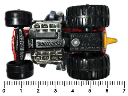 Pulling Tractor Mainline Hot Wheels 1972 Czerwony 1:64 Made in England – zdjęcie 7