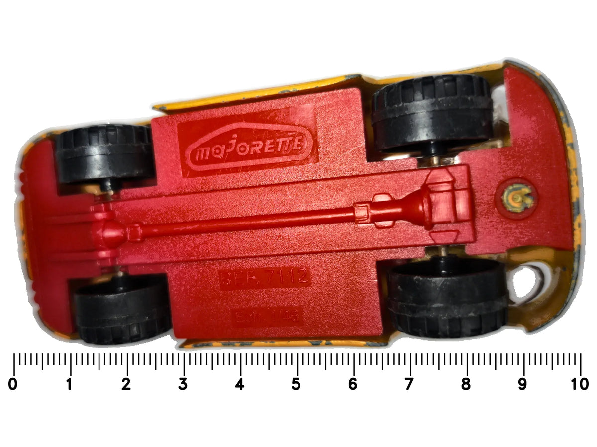 Turbo Speed Racing 5 Majorette '80 Żółty 1:46 – zdjęcie 7