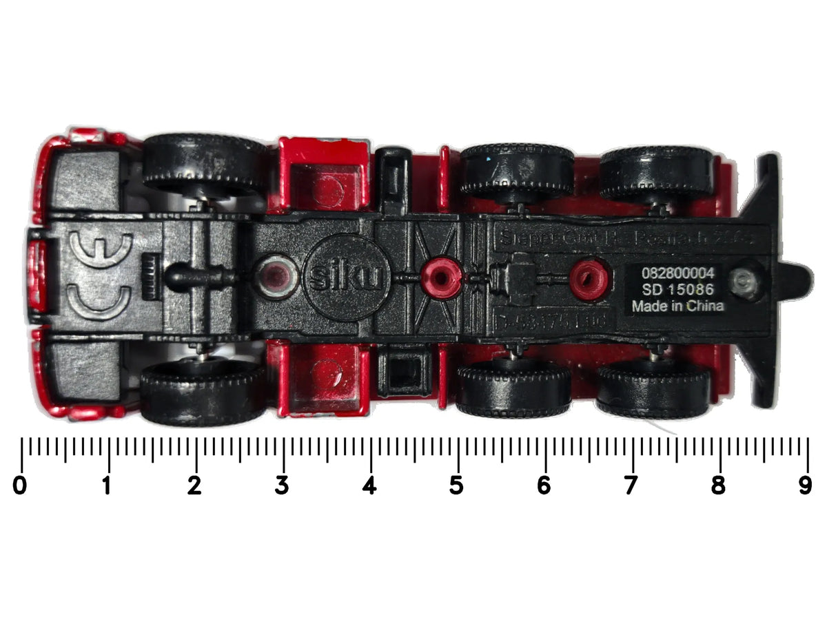 WYWROTKA / SKRZYNIOWA CIĘŻARÓWKA, Siku, Die cast SD 15086, Czerwony, 1:87 – zdjęcie 7