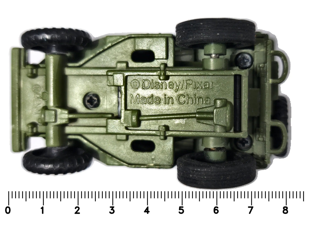 SARGE (KAMASZ), Auta 3 - Disney/Pixar, Die cast, Zielony, 1:64, Resoraki – zdjęcie 7