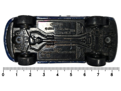 CHEVROLET CORVETTE, Matchbox 2003, Die cast MB630, Niebieski, 1:64 – zdjęcie 7