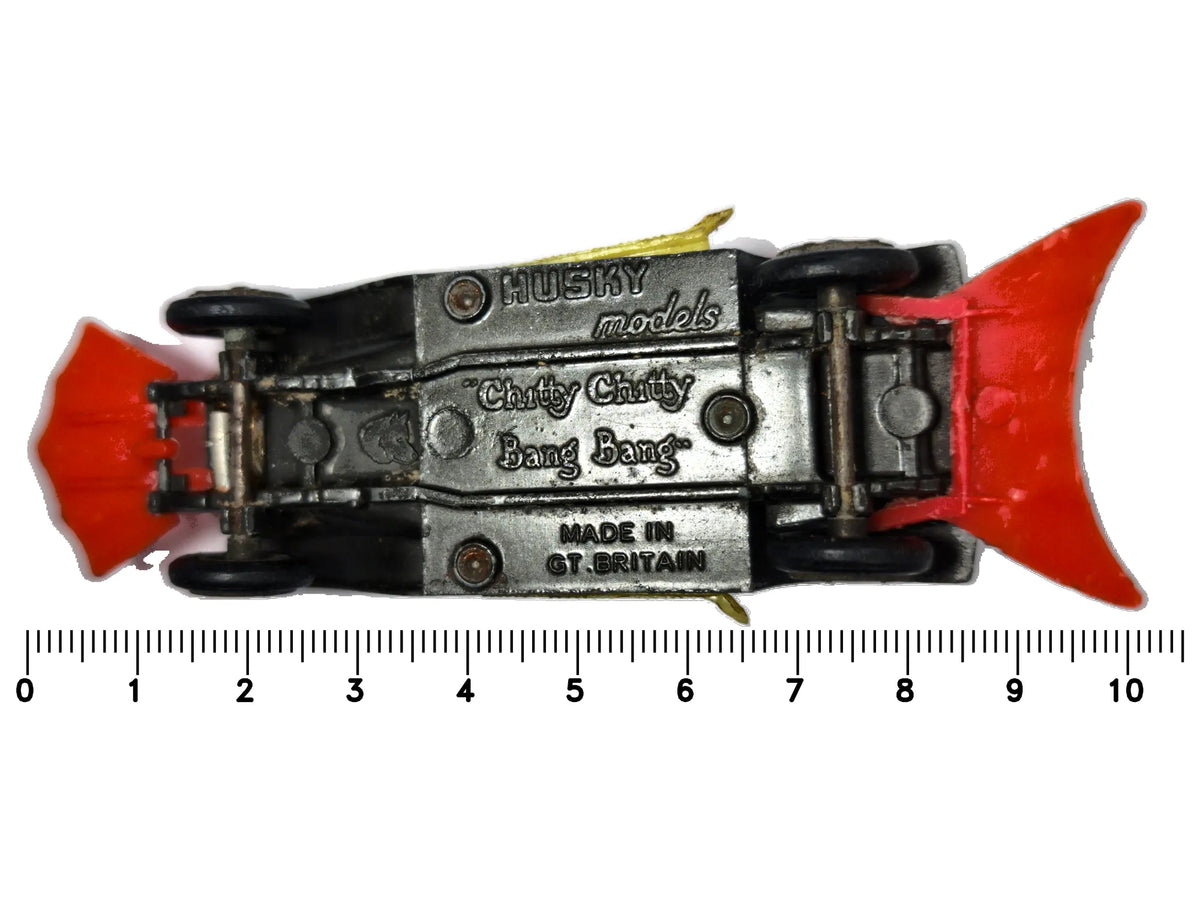 CHITTY CHITTY BANG BANG Husky '60 Brązowy 1:50 Made in Great Britain – zdjęcie 7