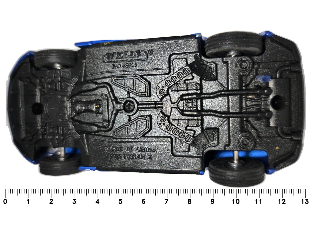 NISSAN Z Welly 2023 Niebieski 1:34 – zdjęcie 7