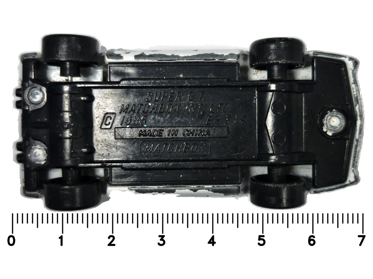 SUPER G.T. Matchbox 1985 Biały 1:64 – zdjęcie 7