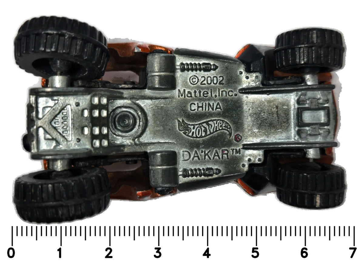 Dakar Hot Wheels 2002 First Editions 1:64 4 Luzak Miedziany – zdjęcie 7